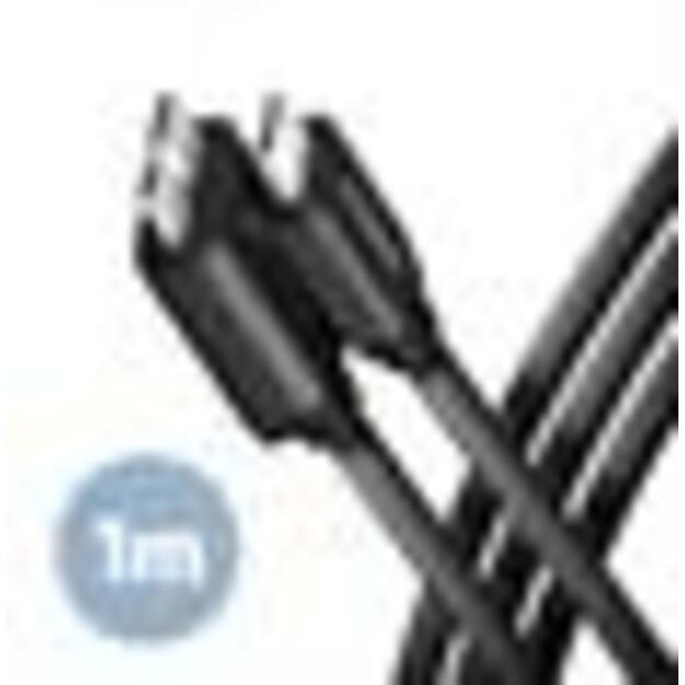 CABLE USB-C TO MICRO-B 1M/SPEED BLK BUMM3-CM10AB AXAGON 1