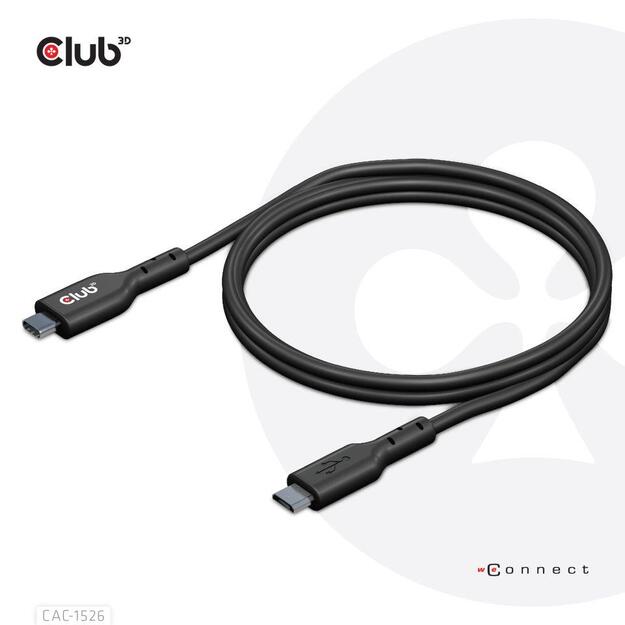 CABLE USB TO MICRO USB 1M/M/M CAC-1526 CLUB3D
