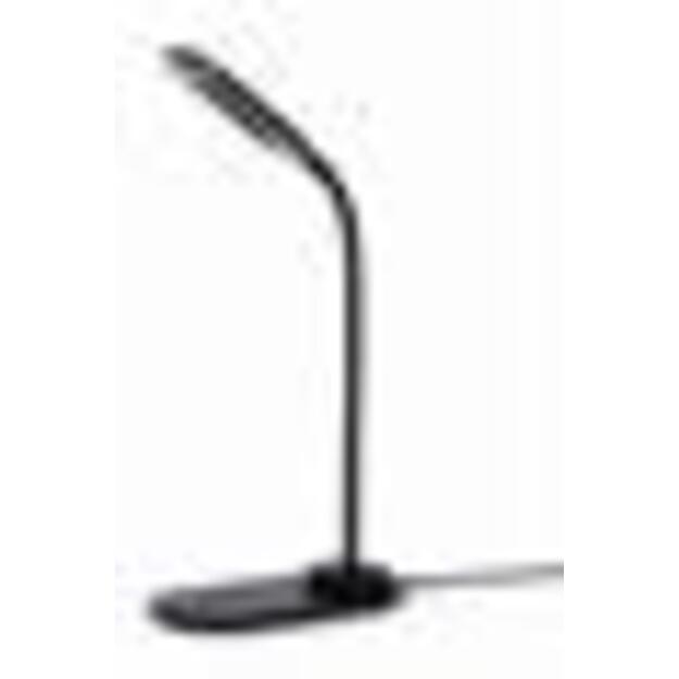 MOBILE CHARGER WRL DESK LAMP/BLACK TA-WPC10-LED-01 GEMBIRD 1