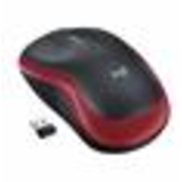 MOUSE USB OPTICAL WRL M185/RED 910-002237 LOGITECH 1
