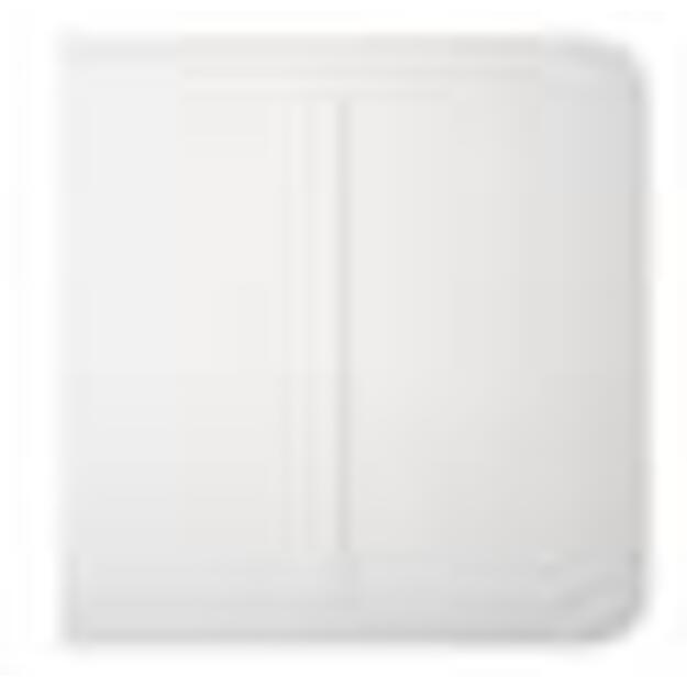 SMART SIDEBUTTON 2GANG/WHITE 45124 AJAX 1