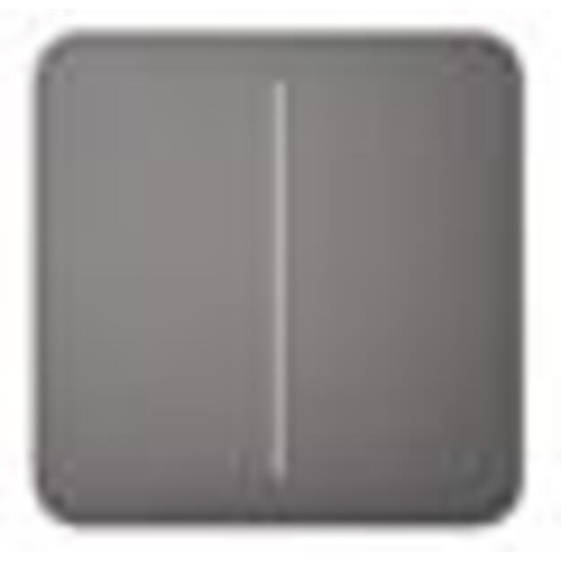 SMART SOLOBUTTON 2GANG/GREY 46017 AJAX 1