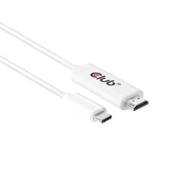 CABLE USB-C TO HDMI 1.8M/M/M CAC-1514 CLUB3D