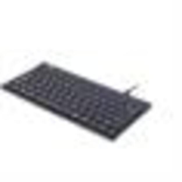 KEYBOARD COMPACT BREAK ENG/BLACK RGOCOUSWDBL R-GO TOOLS 1