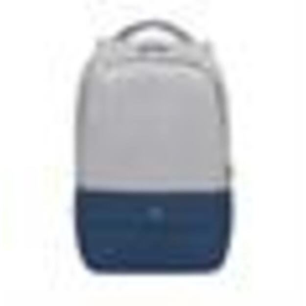 NB BACKPACK ANTI-THEFT 17.3 /7567 GREY/DARK BLUE RIVACASE 1