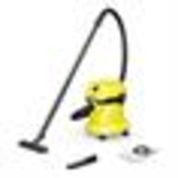 Vacuum Cleaner|KARCHER|Wet and dry vacuum cleaner WD 2 Plus V-15/4/18|Car cleaning|1000 Watts|Suction power 220W|Capacity 15 l|Noise 74 dB|Yellow|Weight 4.3 kg|1.628-003.0