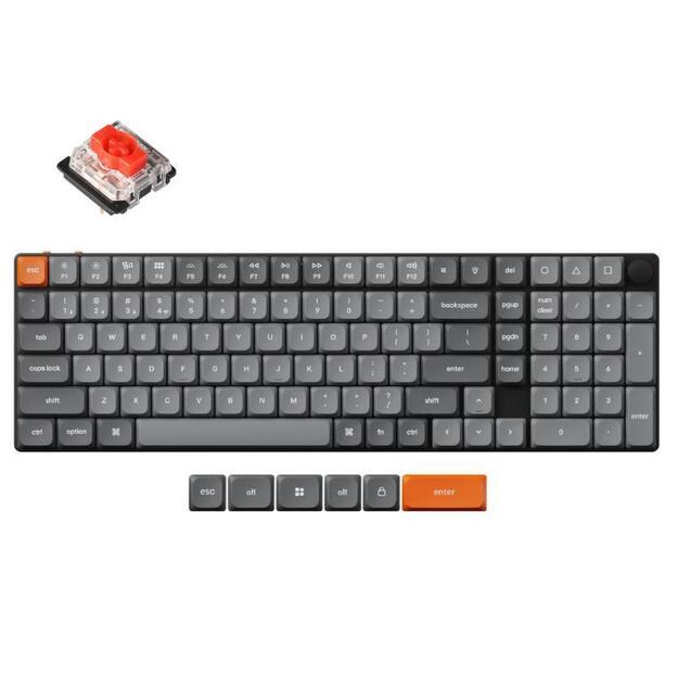 KEYBOARD WRL K17 MAX RGB/BLACK K17M-B1 KEYCHRON