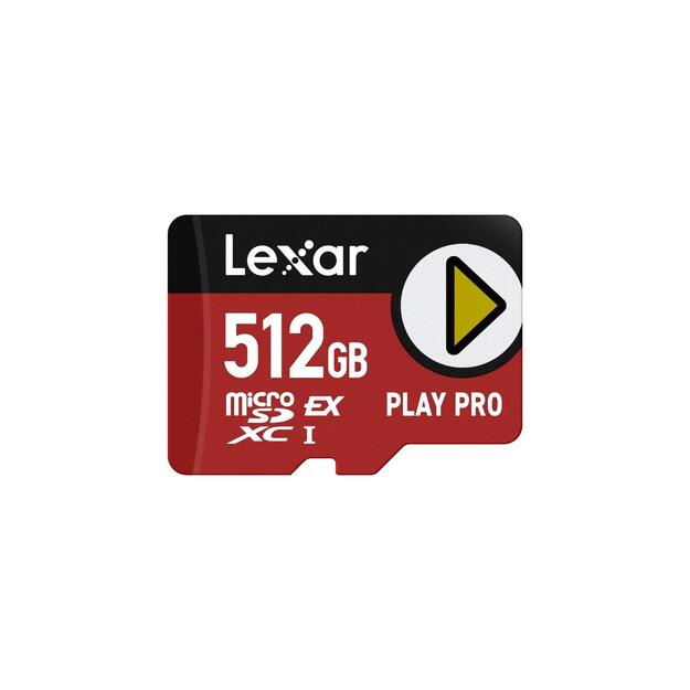 MEMORY MICRO SDXC 512GB UHS-I/PLAY LMSXPS0512G-BNNNG LEXAR