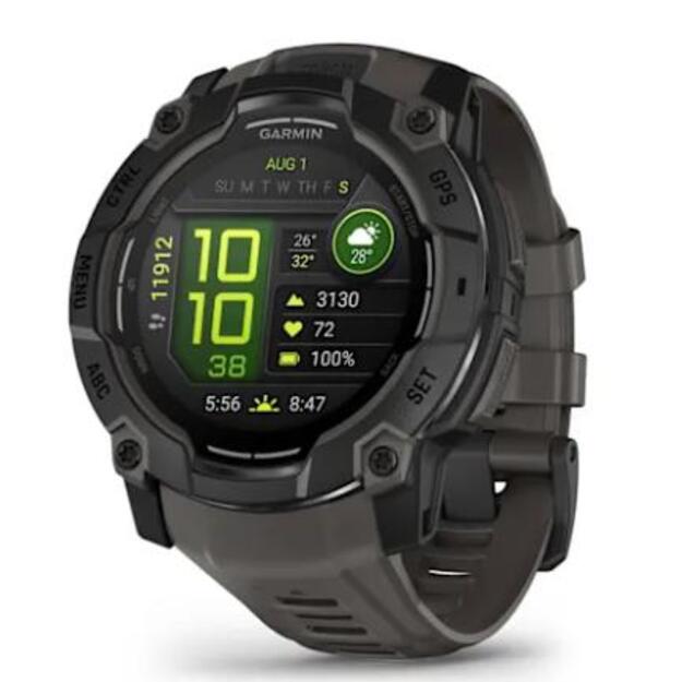 SMARTWATCH INSTINCT 3 AMOLED/BLK/CHARCO 010-03020-00 GARMIN