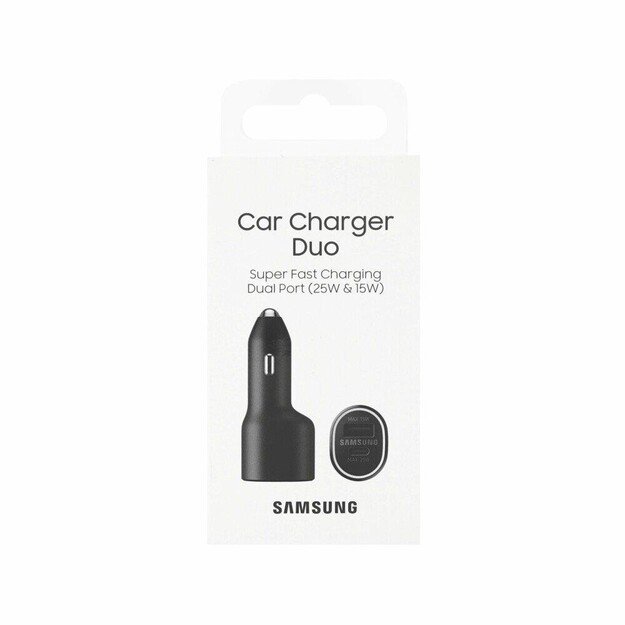 Automobilinis įkroviklis Samsung EP-L4020NBEGEU 40W USB-C/USB-A juodas 4