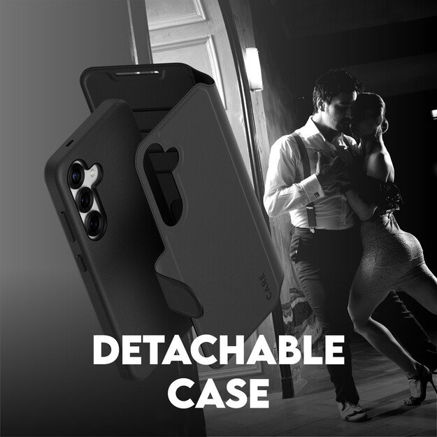 CARE by PanzerGlass Feature Case Tango Two-in-One Wallet Qi Compatible Samsung Galaxy S25, Black 2