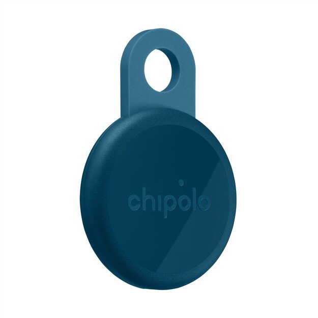 Chipolo LOOP &ndash; Rechargeable Bluetooth Tracker with Silicone Loop for iOS & Android, Navy 1