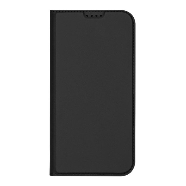 Dux Ducis Skin Pro iPhone 16 Pro Case with Flip and Card Slot, Black