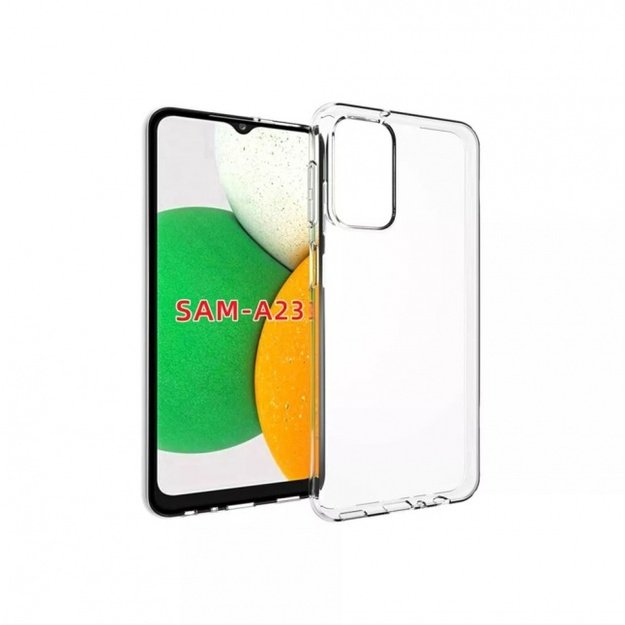 JM Nake TPU case for Samsung Galaxy A23, Clear 2