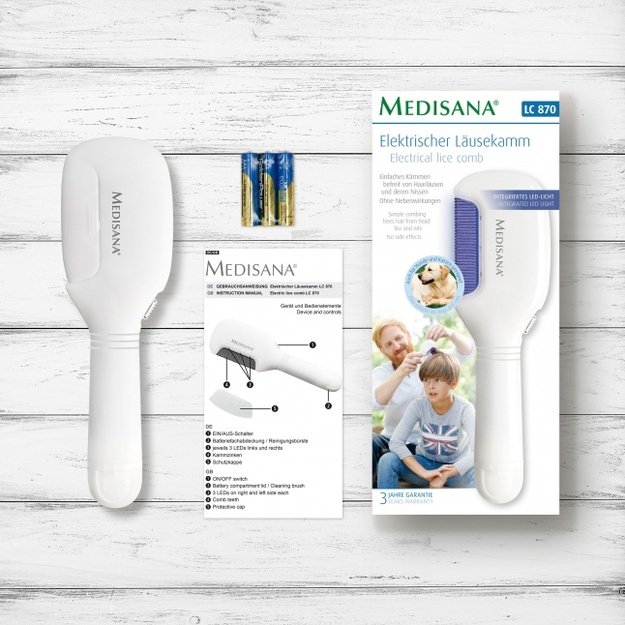 Medisana LC 870 Electric lice comb 1