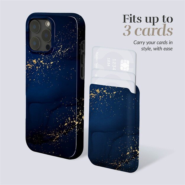 MIO Midnight Sparkle Magsafe Case Compatible Card Holder 6