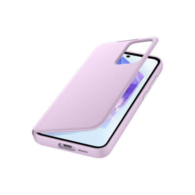 ZA556CVEGWW Smart View Wallet Case for Samsung Galaxy A55 Lavender 3