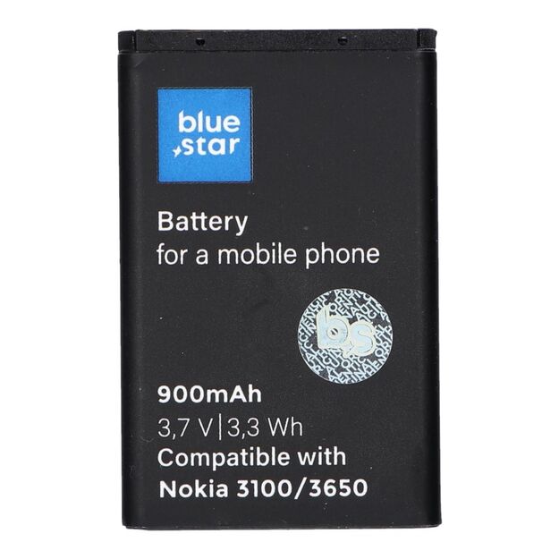 Battery for Nokia 3100 / 3650 / 6230 / 3110 Classic 900 mAh Blue Star