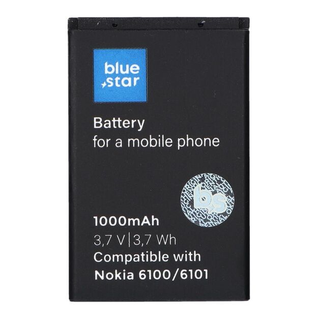 Battery for Nokia 6101 / 6100 / 6300 1000 mAh Blue Star Premium
