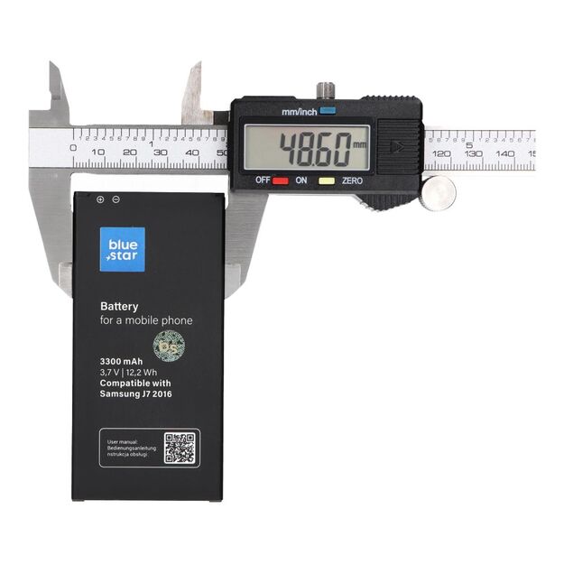 Battery for Samsung J7 2016 3300 mAh Blue Star Premium 2