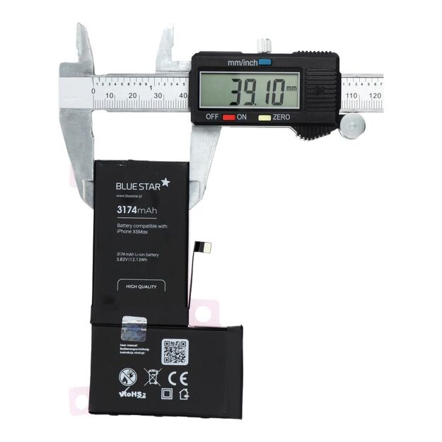 Battery for iPhone XS MAX 3174 mAh Blue Star HQ 1