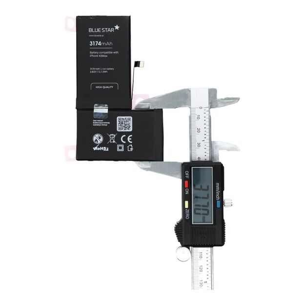 Battery for iPhone XS MAX 3174 mAh Blue Star HQ 3