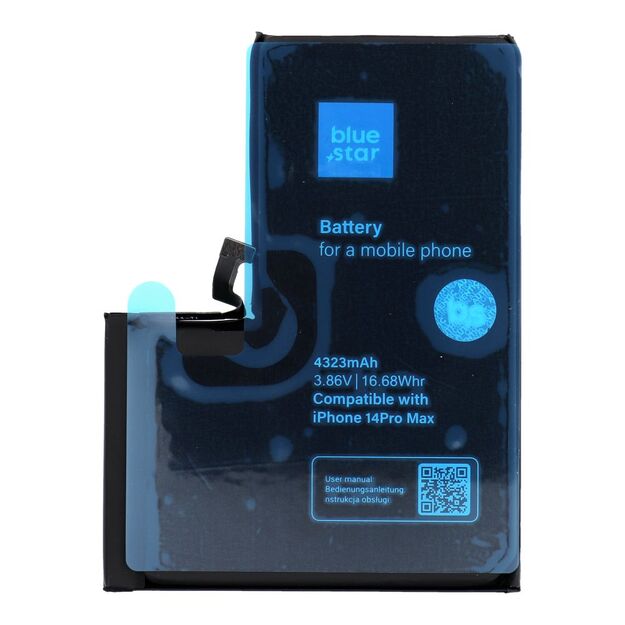 Battery for iPhone 14 PRO MAX 4323 mAh Blue Star HQ