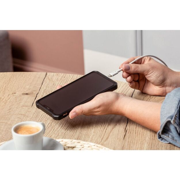 Cable USB C to Lightning Forcell F-Energy MFi PD 3A 30W 1 m C901 white 7