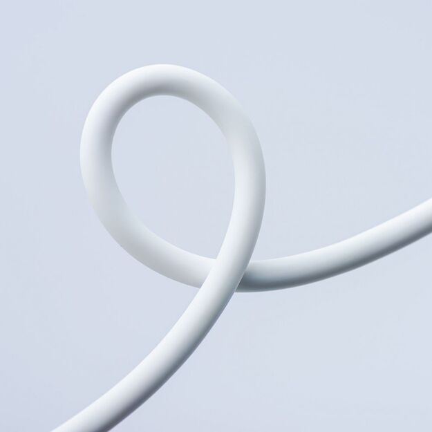 Cable USB C to Lightning Forcell F-Energy PD 3A 27W Silicone 1 m C346 white 4