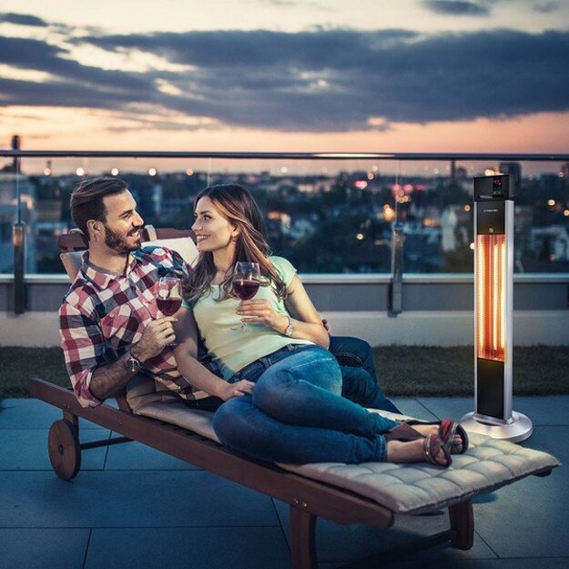 Anglies pluo&scaron;to infraraudonųjų spindulių &scaron;ildytuvas Trotec IRS 2000 E 10