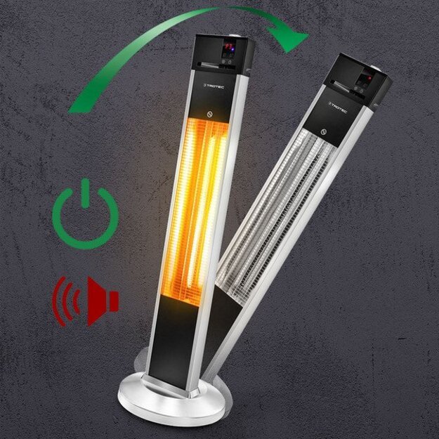 Anglies pluo&scaron;to infraraudonųjų spindulių &scaron;ildytuvas Trotec IRS 2000 E 3