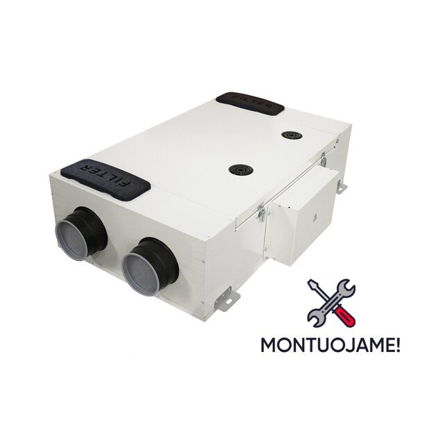 Rekuperatorius Aerauliqa QR180A