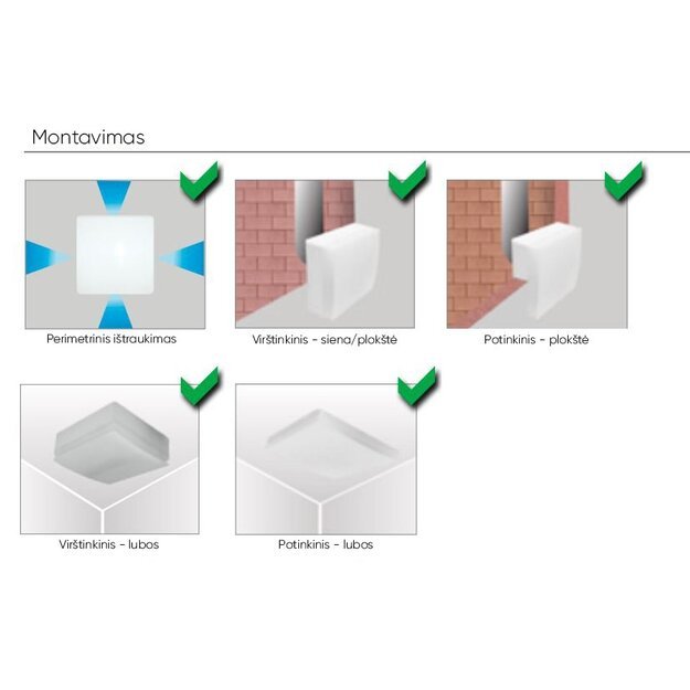 I&scaron;traukimo ventiliatorius Aerauliqa QX100 2