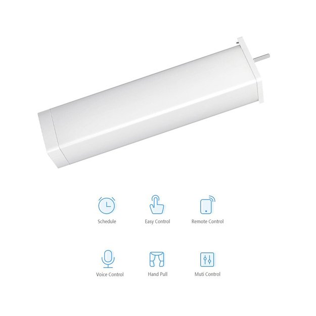 I&scaron;manusis elektrinis karnizas užuolaidoms (5m) Feelspot FS-CM05W WiFi, Tuya 3