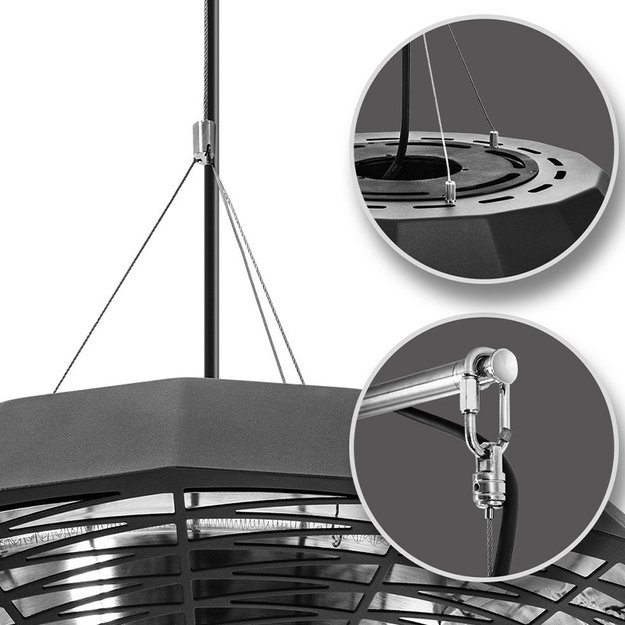 Halogeninis infraraudonųjų spindulių &scaron;ildytuvas Trotec IR 2010 SC 6