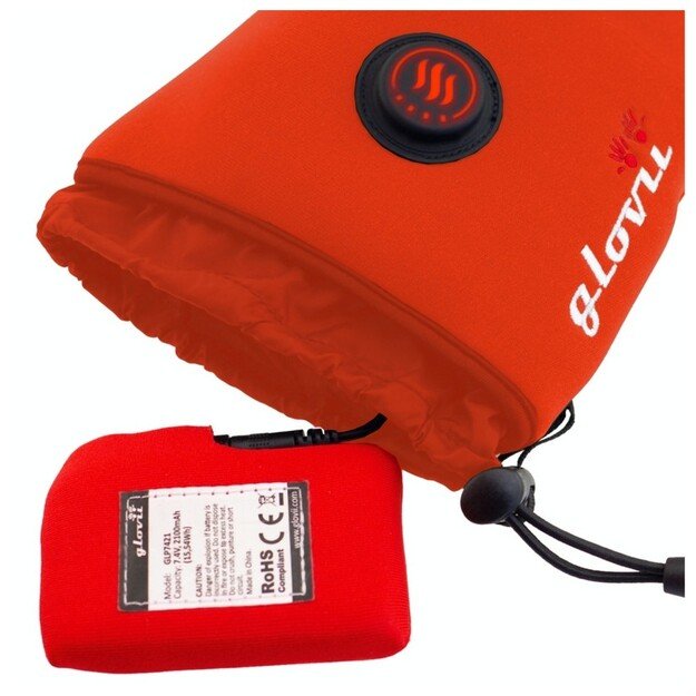 &Scaron;ildančios pir&scaron;tinės Glovii GLR, raudonos 5