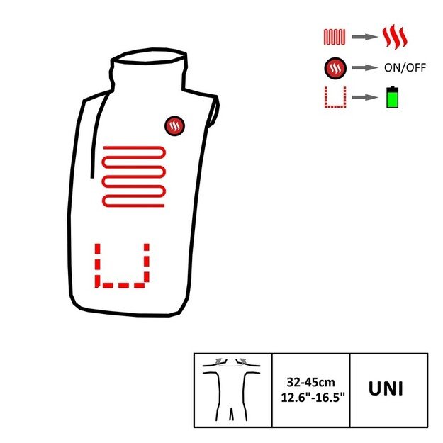 &Scaron;ildanti kaklo mova Glovii GA2M 8