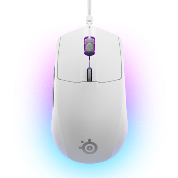 SteelSeries Rival 3 Gen2 White (Balta) Žaidimų Pelė