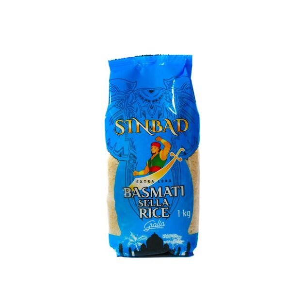 Basmati ryžiai „Sinbad“ Gralla Pro, 1 kg