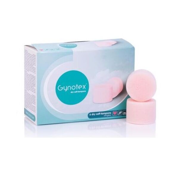 Gynotex Dry tamponiukai (6 vnt) 1
