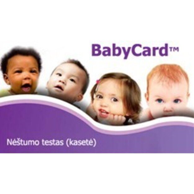 Nėštumo testas (kasetė) 1