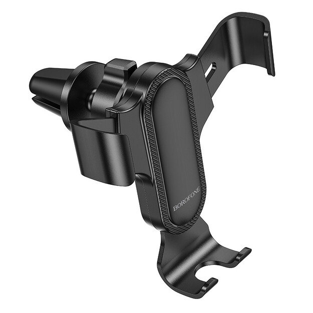 Automobilinis telefono laikiklis Borofone BH74 tvirtinamas ant ventiliacijos grotelių, juodas 1
