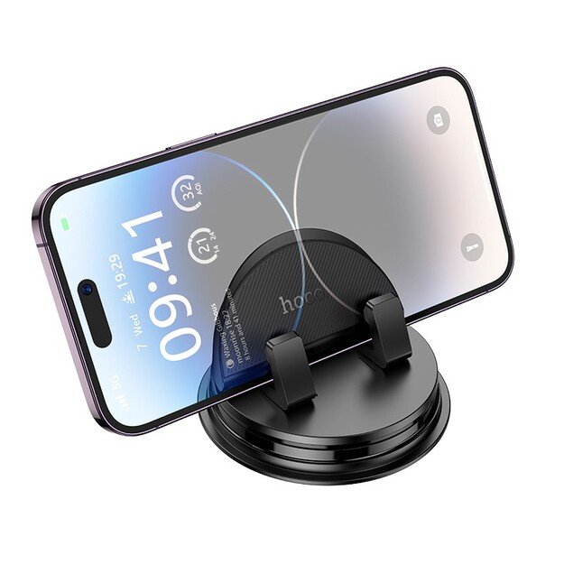 Automobilinis telefono laikiklis Hoco H55 (dashboard) juodas 1