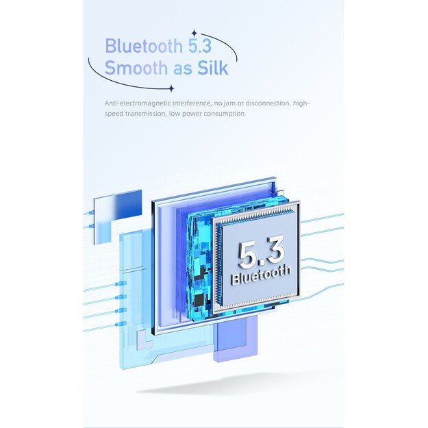 Belaidės ausinės Awei T68 baltos 5