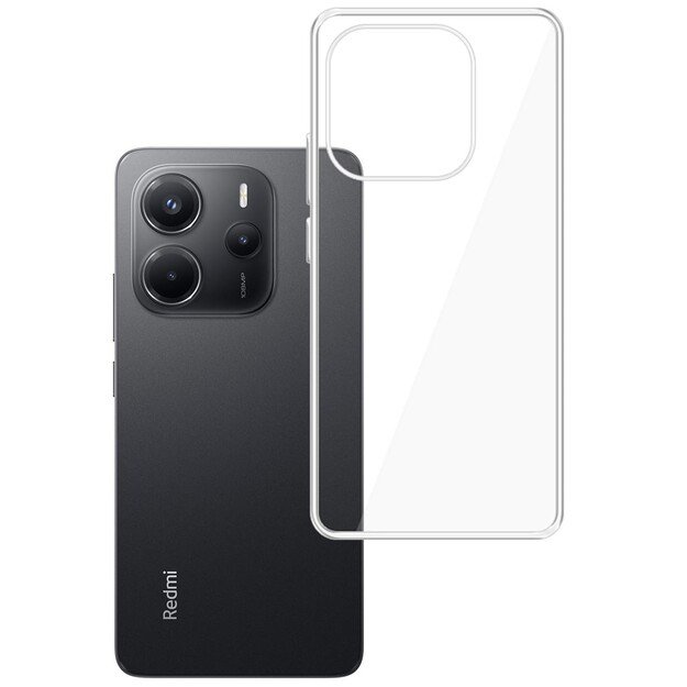 Dėklas 3mk Clear Case 1,2mm Xiaomi Redmi Note 14 4G 1