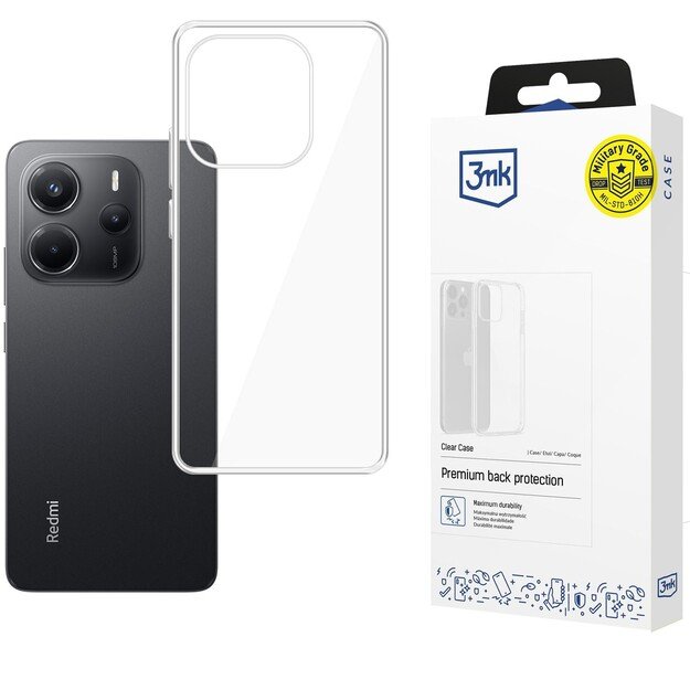 Dėklas 3mk Clear Case 1,2mm Xiaomi Redmi Note 14 4G