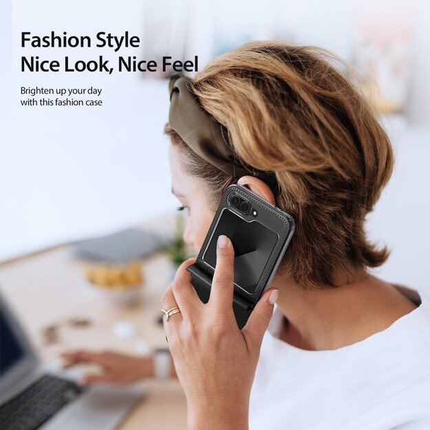 Dėklas Dux Ducis Bril Samsung F751 Z Flip7 juodas 4