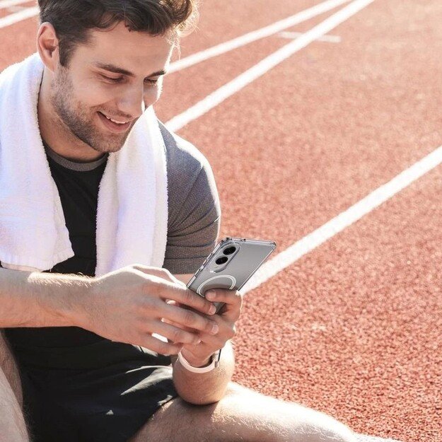 Dėklas Dux Ducis Clin Magsafe Samsung S937 S25 Edge skaidrus 2