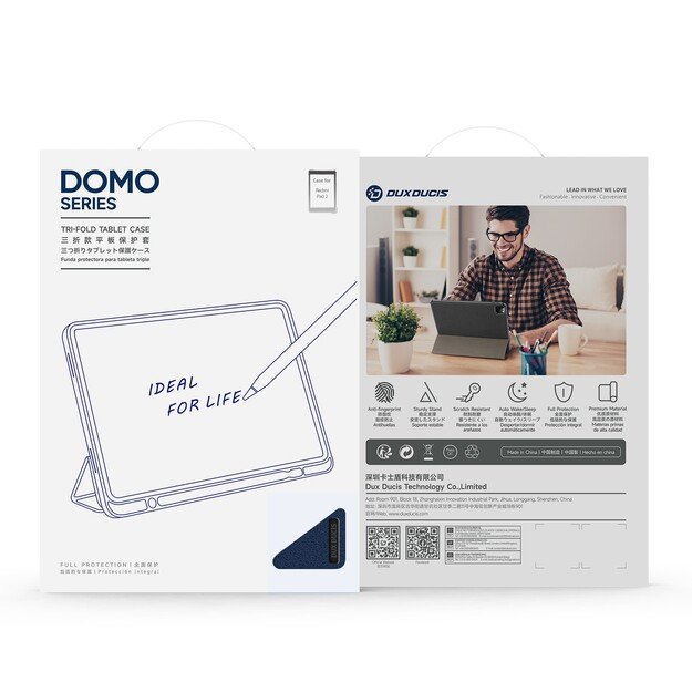 Dėklas Dux Ducis Domo Xiaomi Redmi Pad 2 11.0 juodas 4