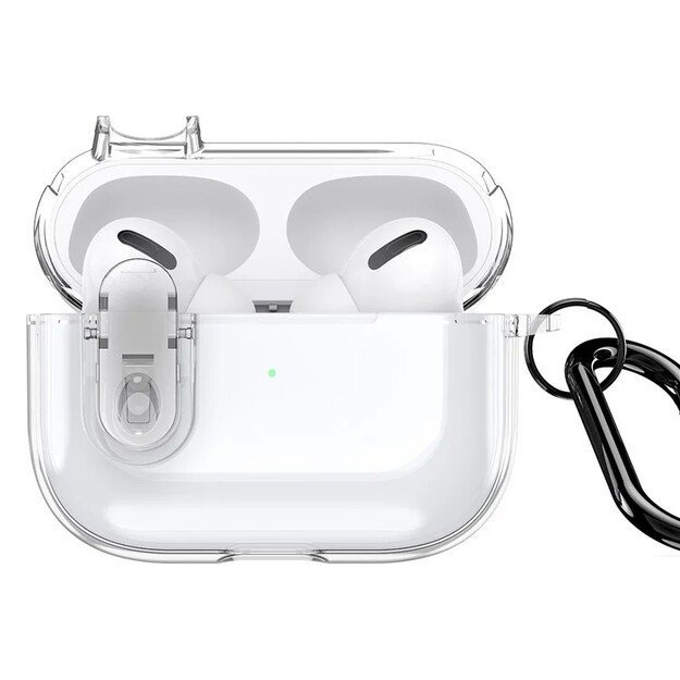 Dėklas Dux Ducis PECL Apple AirPods Pro 2 skaidrus